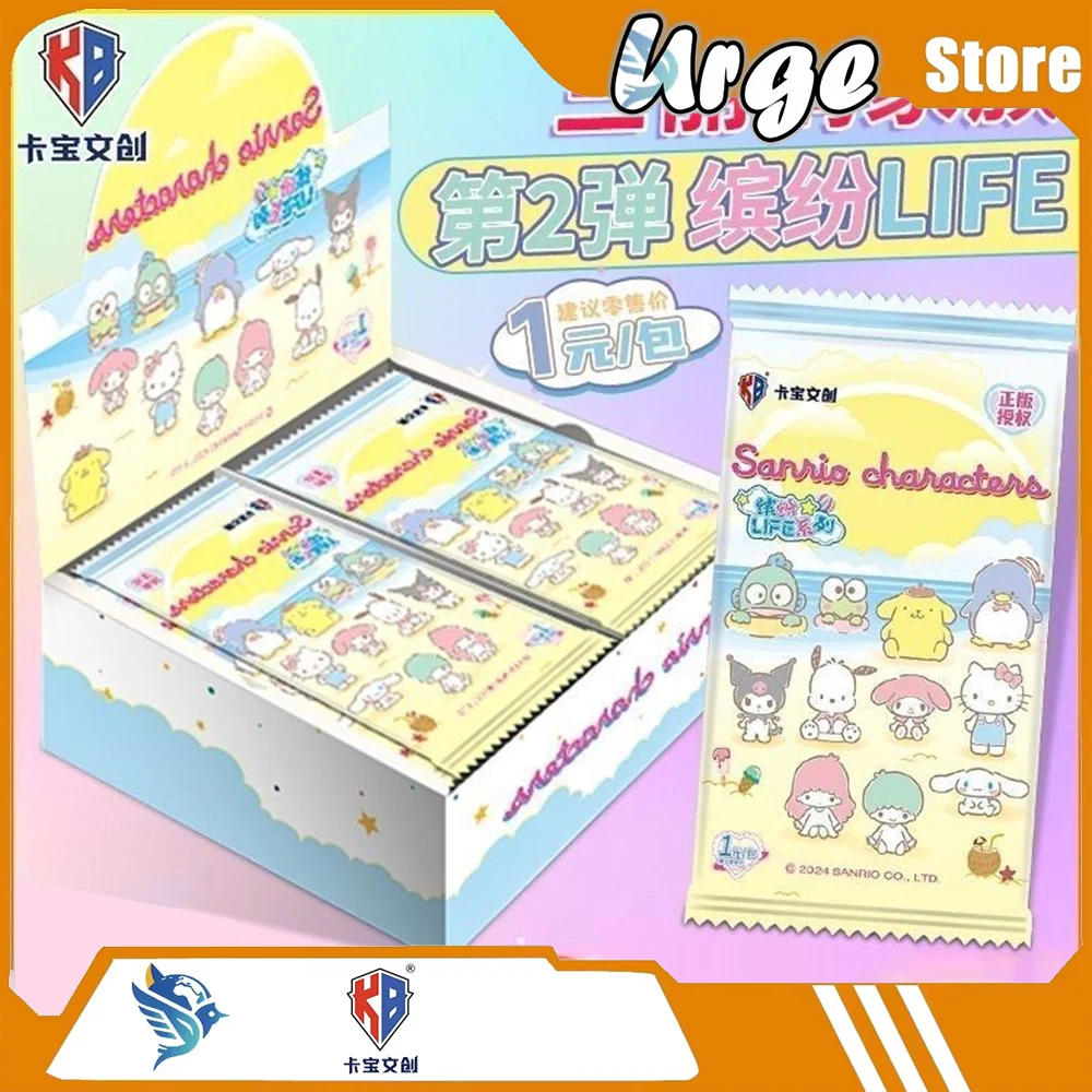 

Карточки KABAO Sanrio в стиле Polaroid, выпуск Vol. 2: Набор цветных карточек Colorful Life - коллекционные карточки Куроми, официальный оригинальный мерч, 1 юань за упаковку