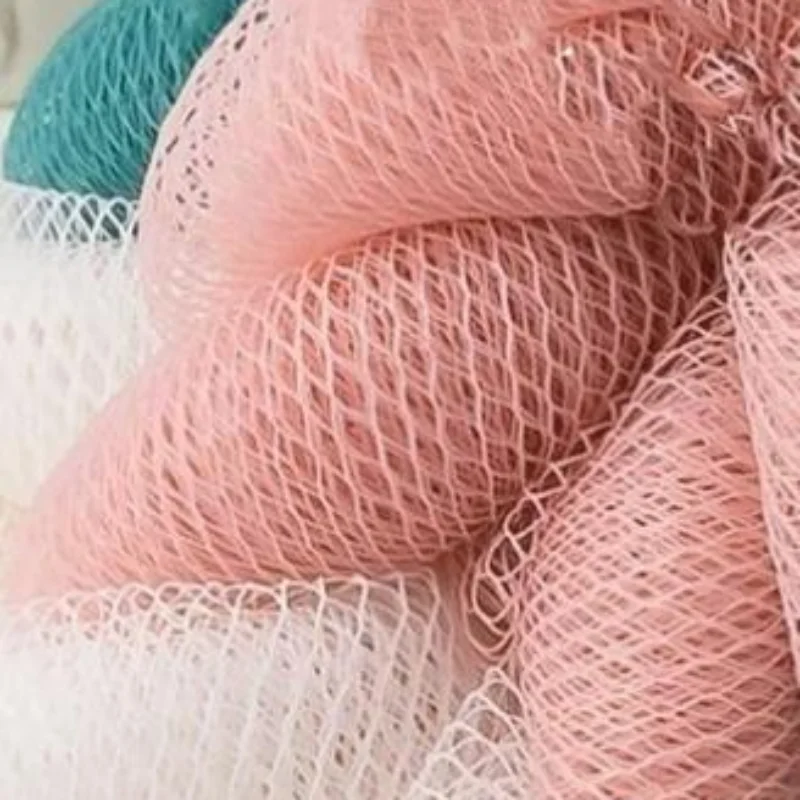 1Pcs Adult Back Rubbing Bath Towels Colour Block Bath Balls Bath Strips Bath Towels Mud Rubbing Bath Towels Foam Mesh