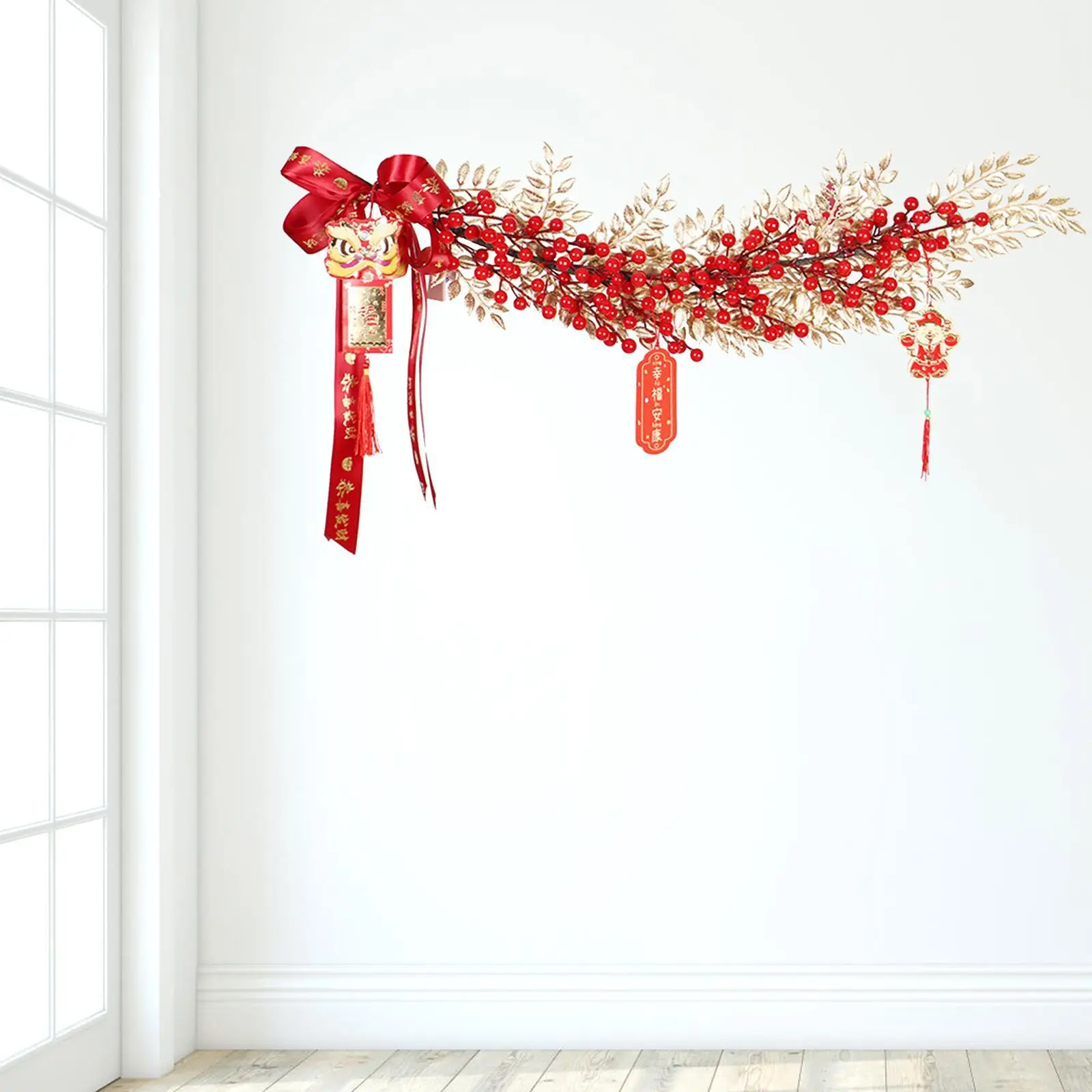 Chinese New Year Decoration Spring Festival Spring Arrangement Oriental Hanging Ornament Party Supplies for Housewarming Home