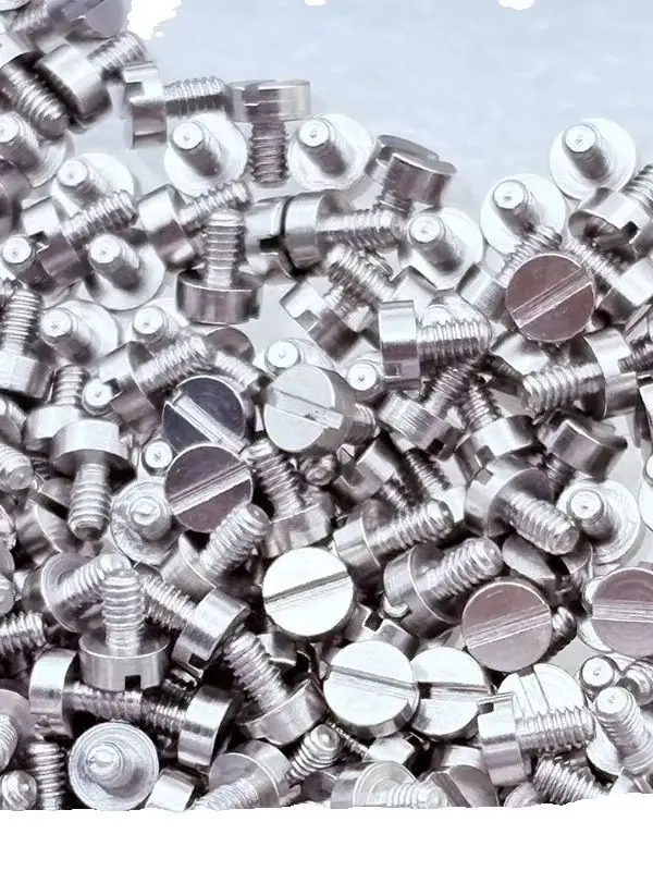 Watch parts: Fot H.ublot watch back cover screw, small flat-head screw.
