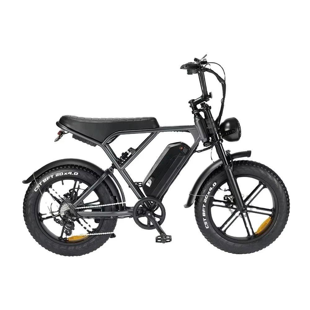 EU Stock  V8 20 Inch 500W 750W 1000W Fat Tires E-BIKE Electric Bike Suburbia Field Recreational Road Bicycle