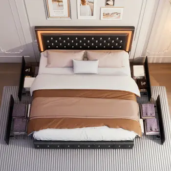 8 best sales Postel velikosti Queen s platformou - №8