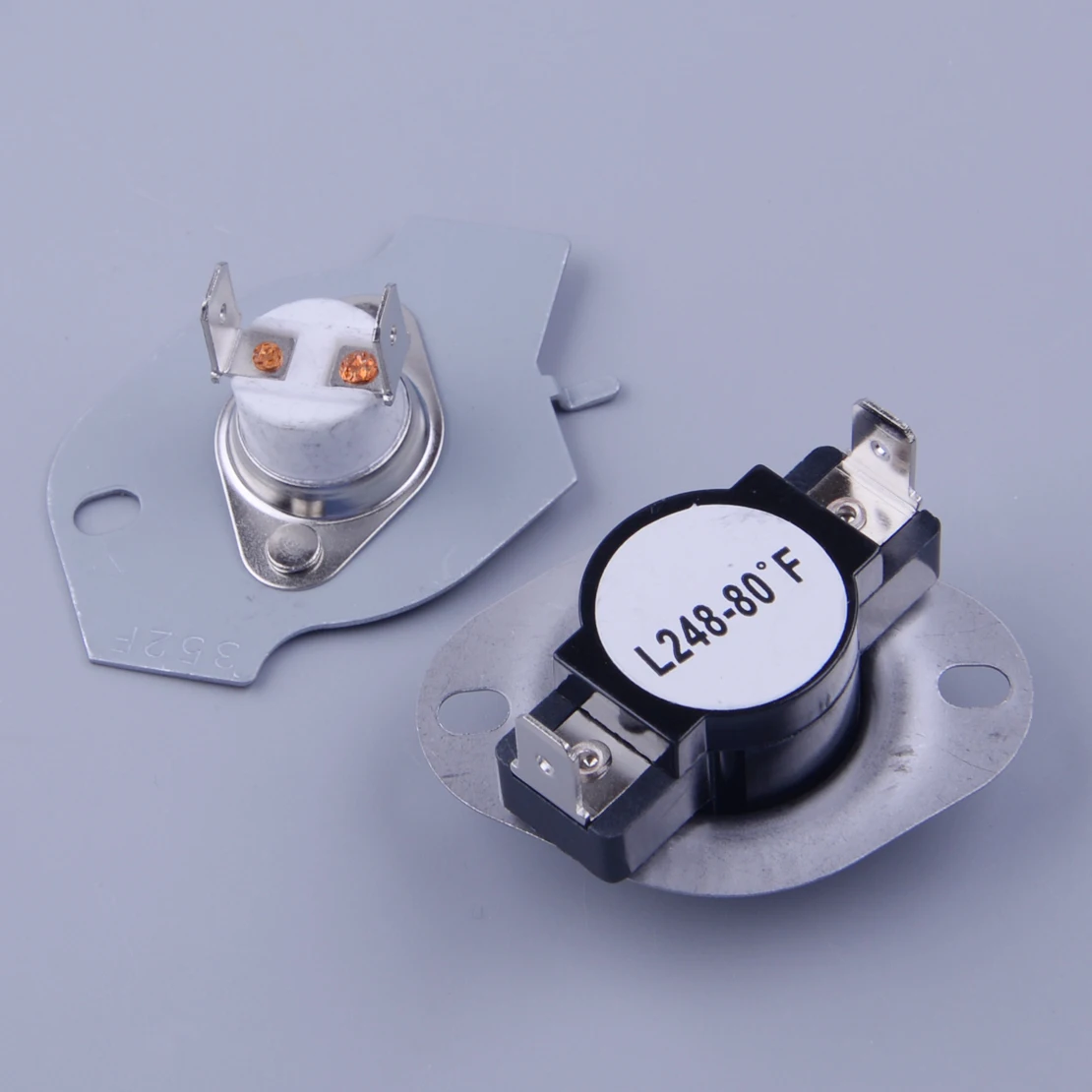 2Pcs Dryer Thermal Thermostat Fuse Fit For Whirlpool Roper Kenmore 279769 3390291 3977394