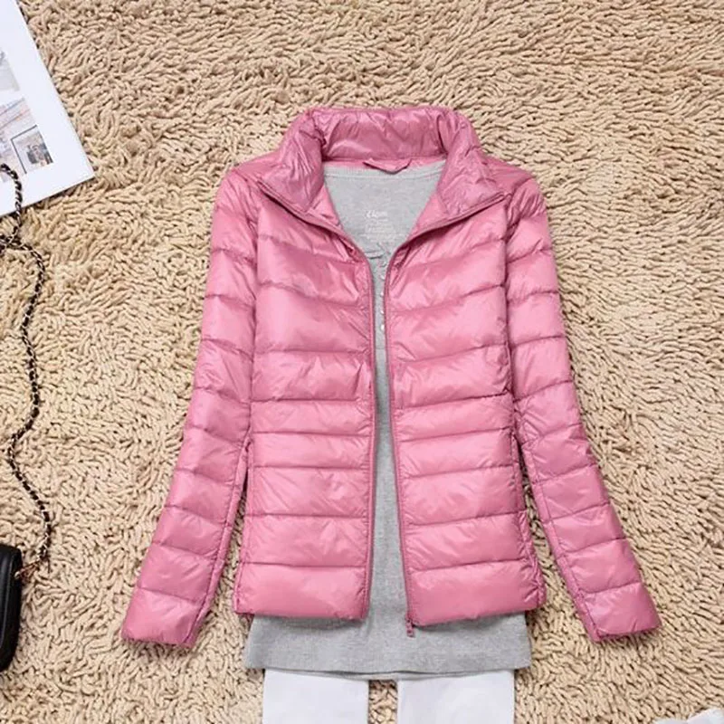 woman women 2026 new Women's short down jacket for ladies ultra-lightweight and ultra-thin perfect for mothers girl down clothes