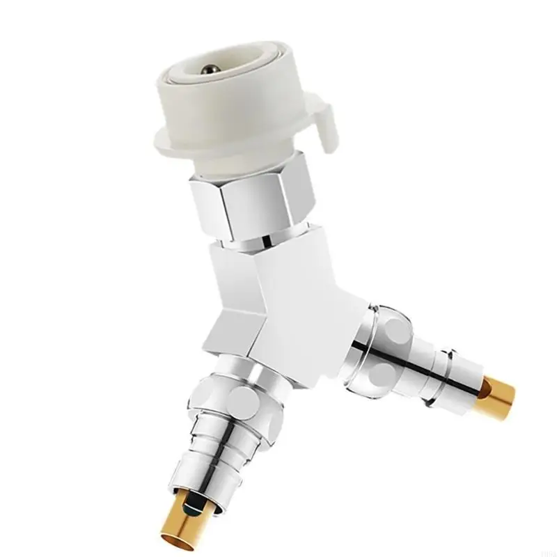 Water Pipe Fitting Brass Water Separator Simple Installs for Split Water Supply 