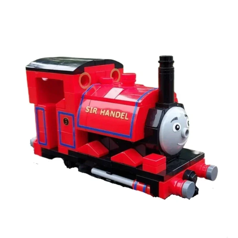 Popularny Anime Miasto Samochód Model MOC Klocki Konstrukcyjne Lokomotywa Parowa Modułowa Technologia Prezenty Świąteczne Zestaw Zabawek dla Dzieci