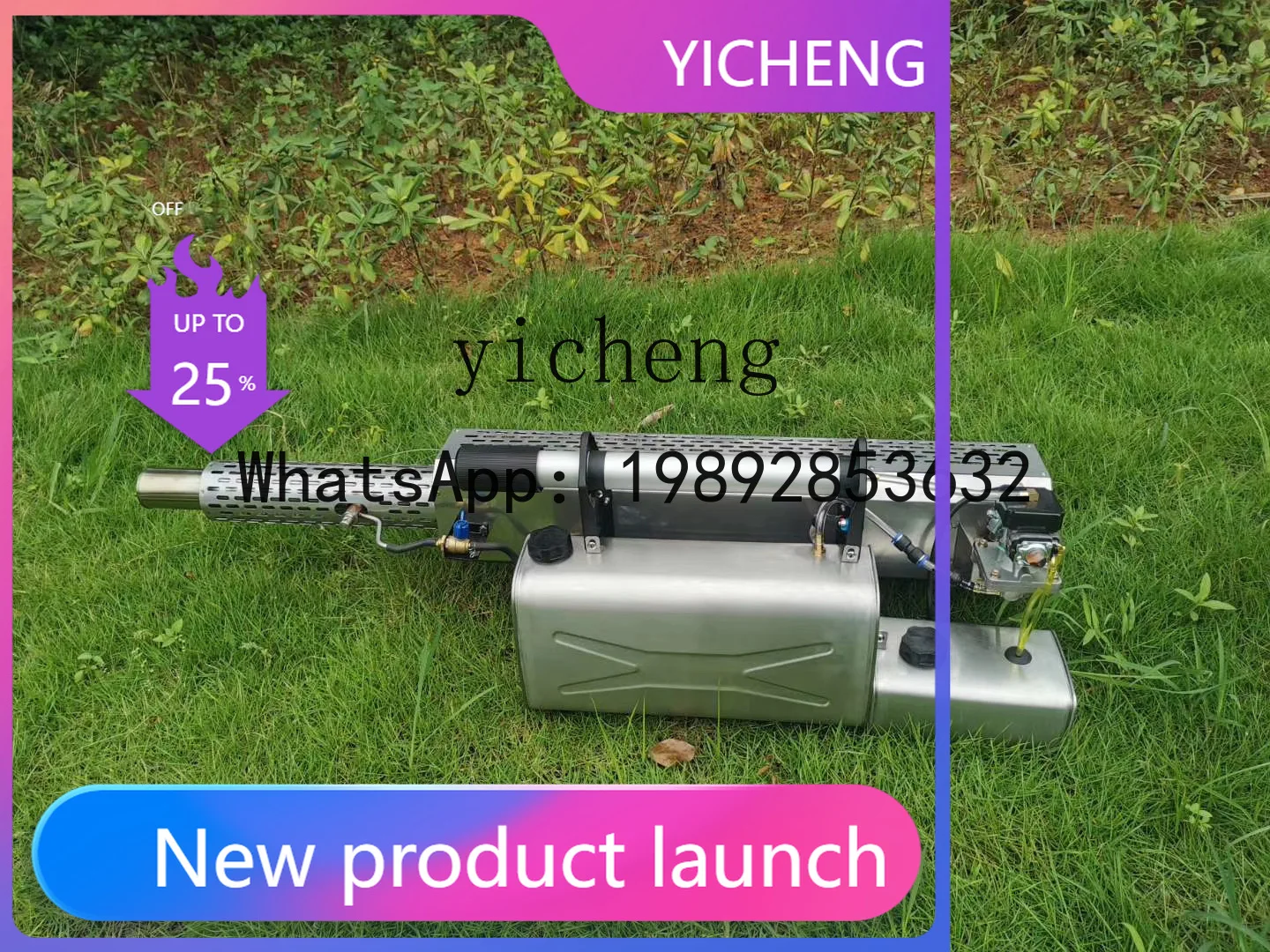 X2  Pulse Mist Machine Agricultural Thermal Fogger Urban Mosquito Pest Control High Pressure Sprayer