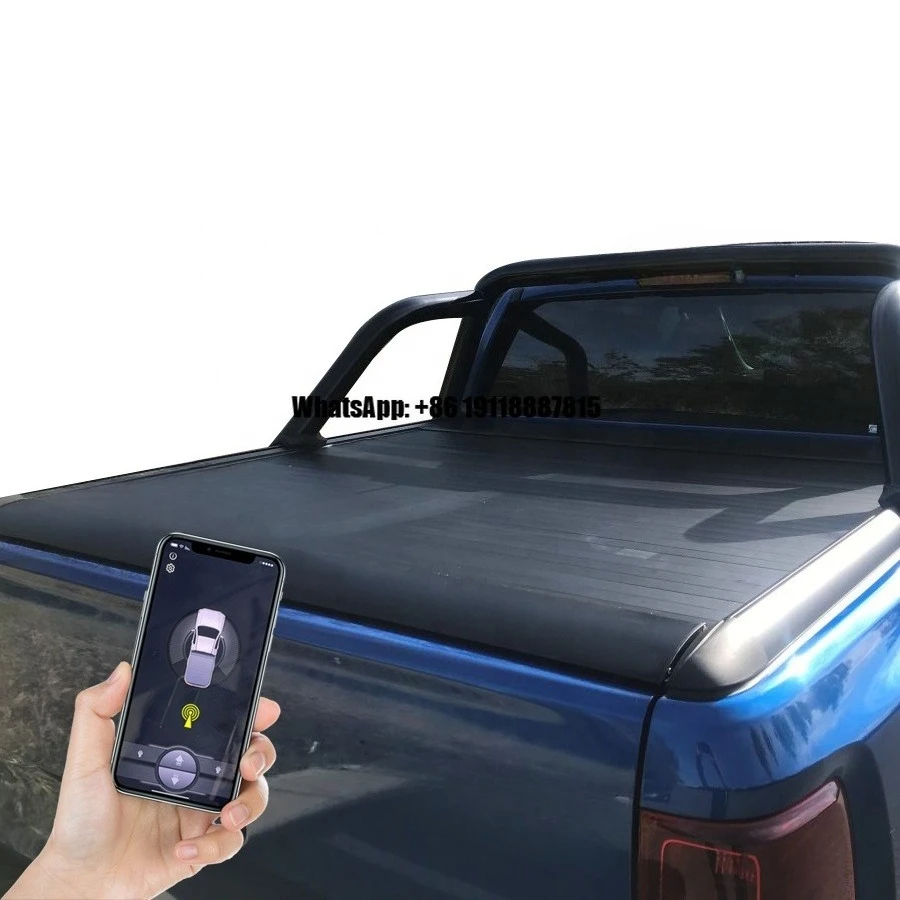 

Factory High Quality 4x4 Pickup Hardtop Cover Electric Roller Lid Retractable Hard Tonneau Cover for Ford F150 Ranger T6 T7 T8
