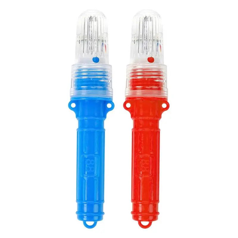 Safety Flares LED Boating Flares Fishing Light Waterproof Buoy Fish Luring Tool Electronic Day/Night Flare Safety Kit Visual