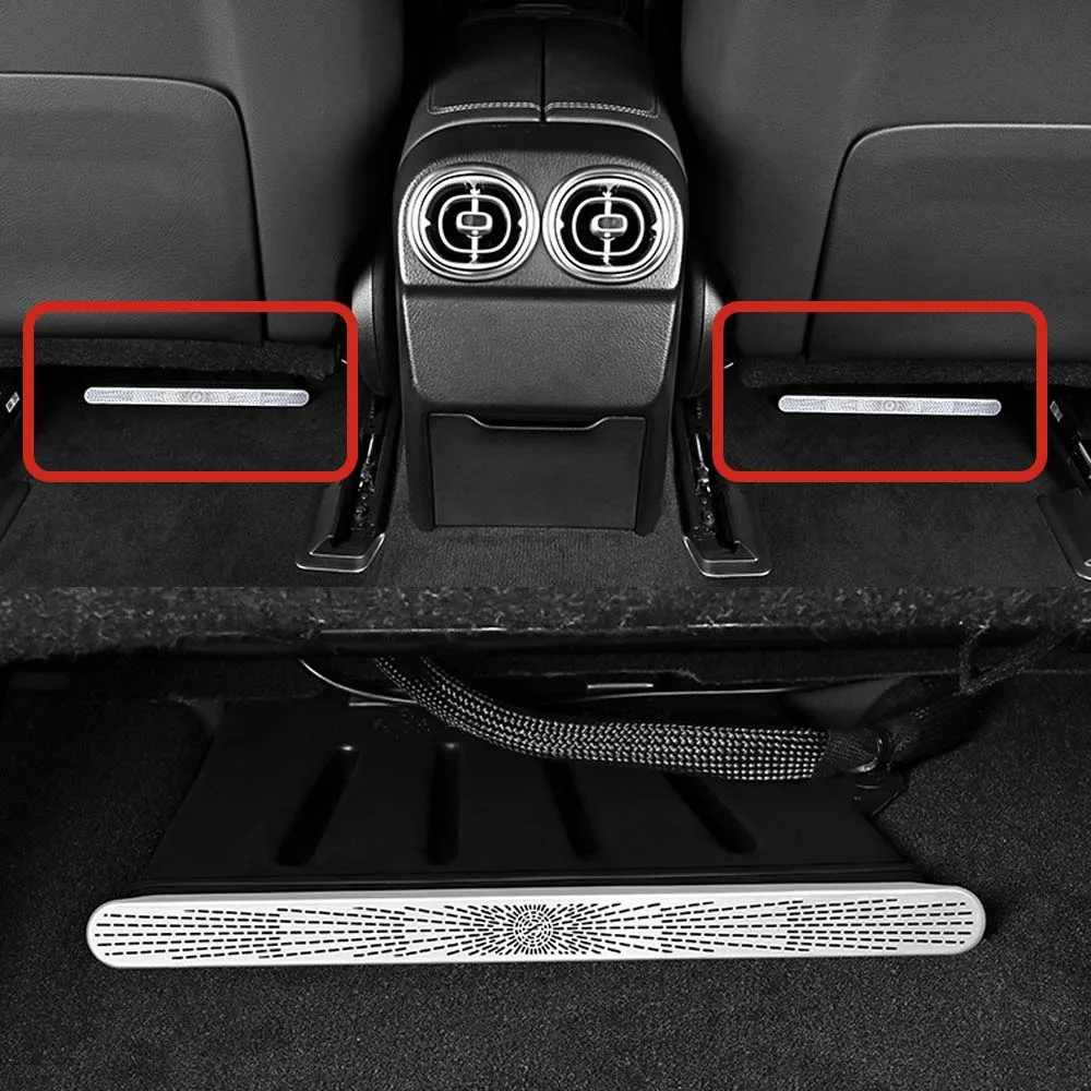 Car Decoration Under Seat Air Vent Protective Cover For Mercedes Benz  E C Class E300L GLC260L 2015-2026 Car Upgrade