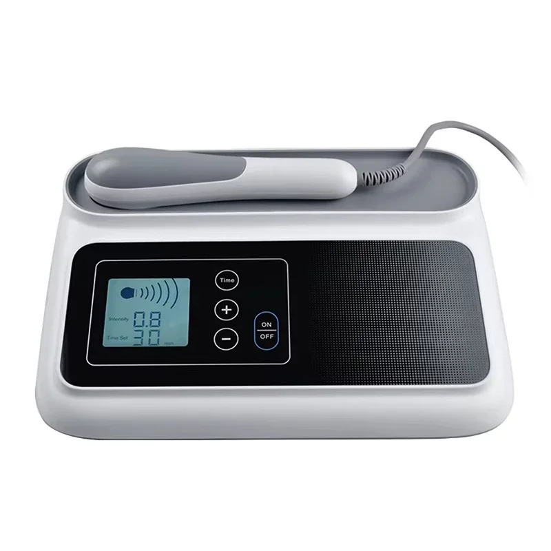 Ultrasonic Therapy Machine for Pain Relief Muscle Joints Massage No Ultrasound 1MHz Physiotherapy Device LCD Screen Display