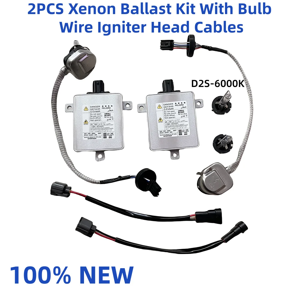 

D2S D2R Xenon Headlight Ballast Bulb Wire W3T19371 W3T16271 W3T20671 For Honda Accord VII Facelift / VII 2006-2011 33129-SCC-003