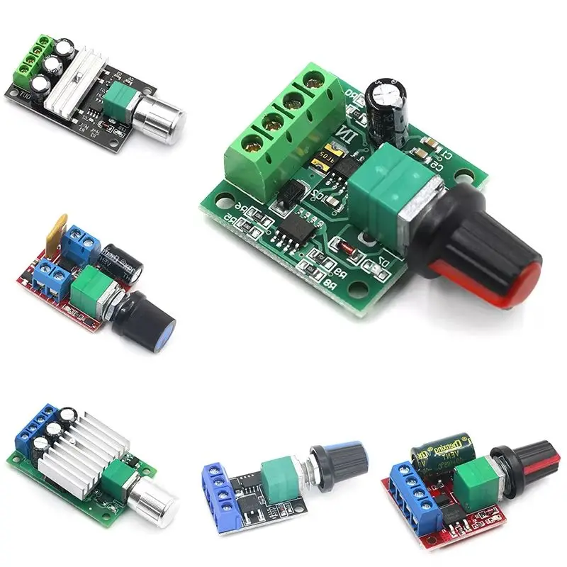 PWM DC Motor Governor 2A 3A 5A 10A 90W Speed Control Switch Switch Function 1803BK 1203BK Adjustable Module Switch Function