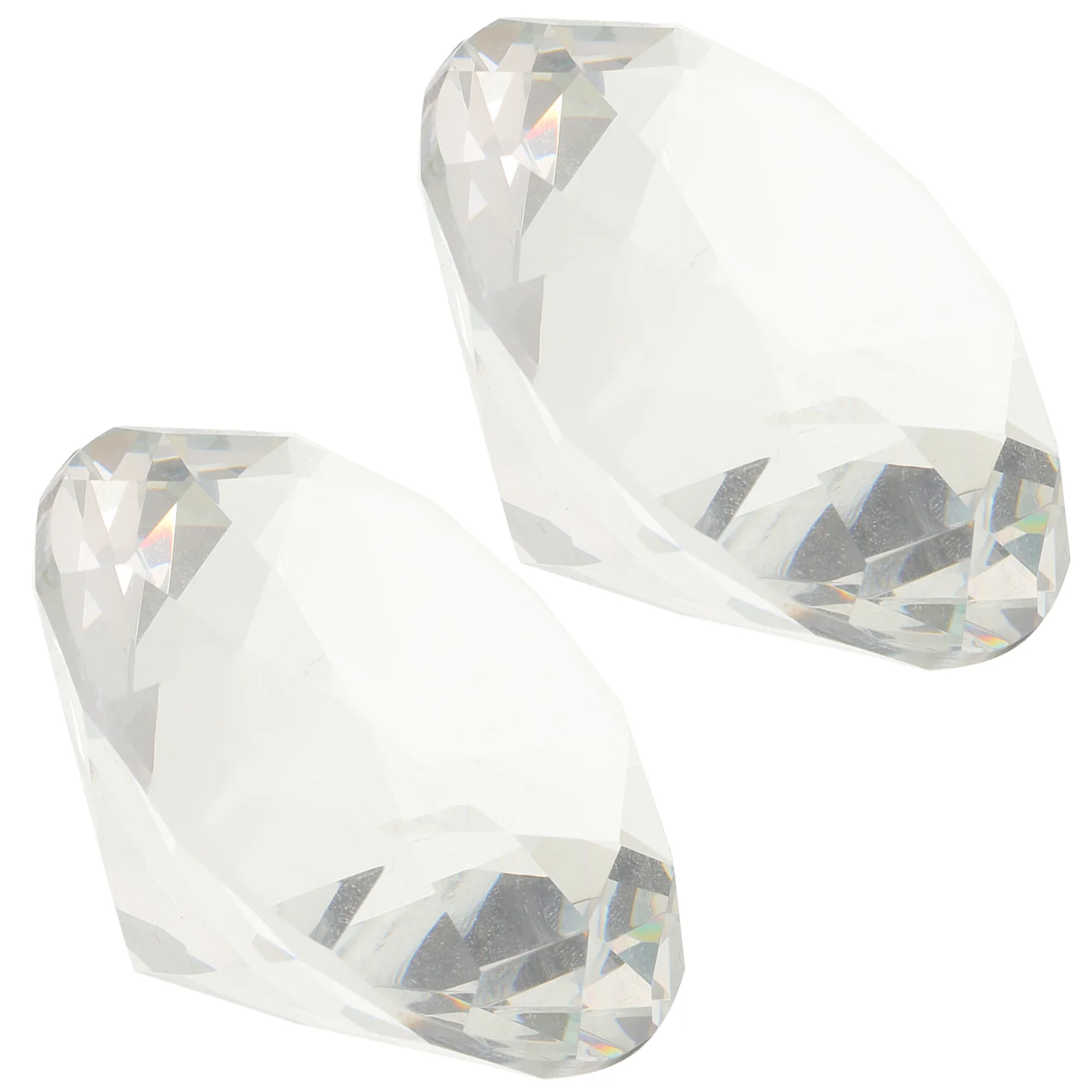 2 قطعة 60 مللي متر الحلي الزخرفية لحفل زفاف عيد ميلاد المنزل لافتة للنظر تصميم إعداد رومانسي