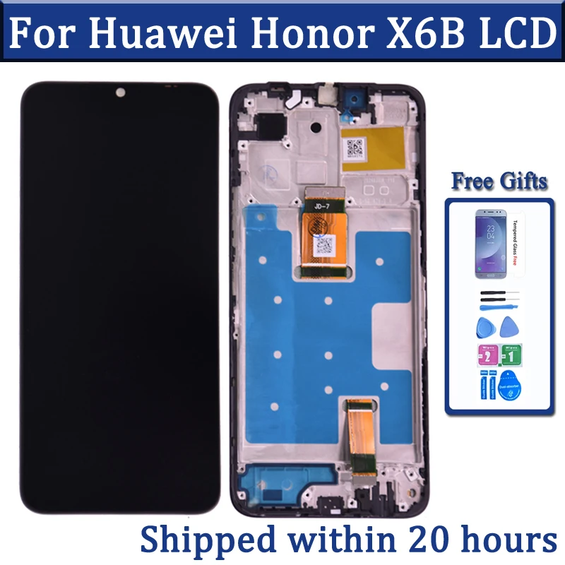 For Huawei Honor X6b LCD Display Touch Screen Digitizer Replacement Assembly For Honor X6b JDY-LX1 JDY-LX2 LCD Replacement