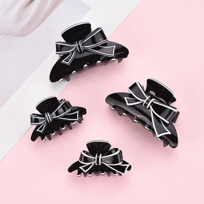 

Sweet Bow Clasp Clip Top Clip Size Hairpin Back Spoon Hair Clasp ，Catch clip