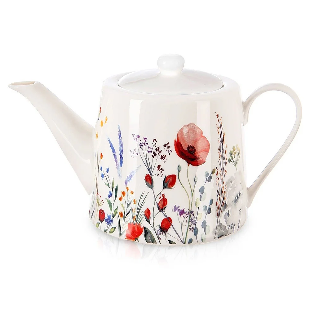 Maki 1 L Porseleinen Koffie En Theepot