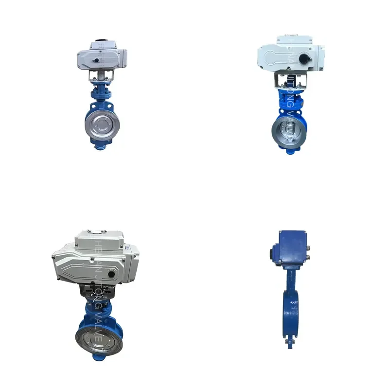 Factory Direct Sales of Carbon Steel Hard sealed butterfly Valves Electric butterfly Valves