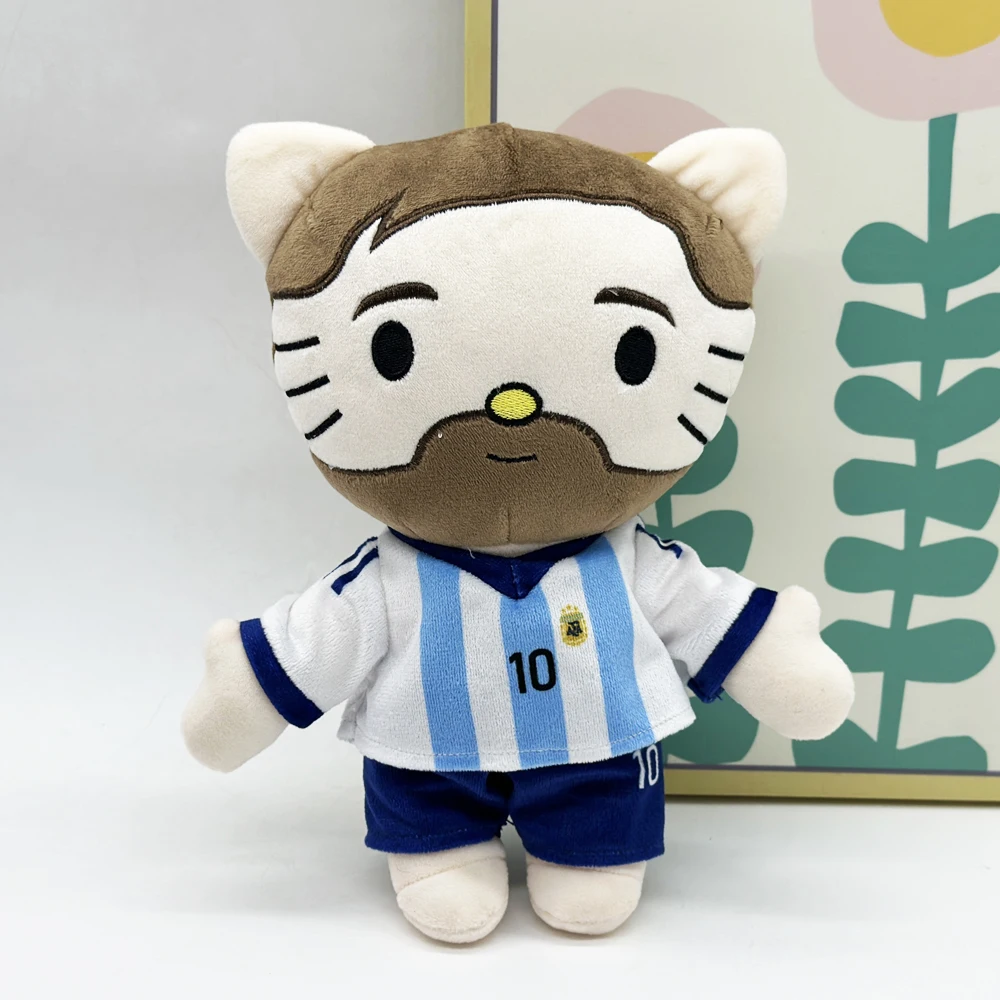 Cute Messi Football Soft Plushie Sports Fan Collectible Toy Birthday Gift For Boys Soccer Lover Cute Doll