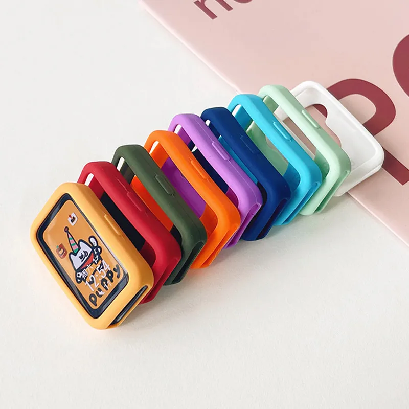 Soft silicone case for huawei band 10 9 8 Accessories Screen Protector Anti-drop Anti-scratch Cover Shell for huawei band 8 9 10