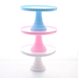 1pc Durable Cake Display Stand Dessert Storage Holder Dessert Tray Wedding Party