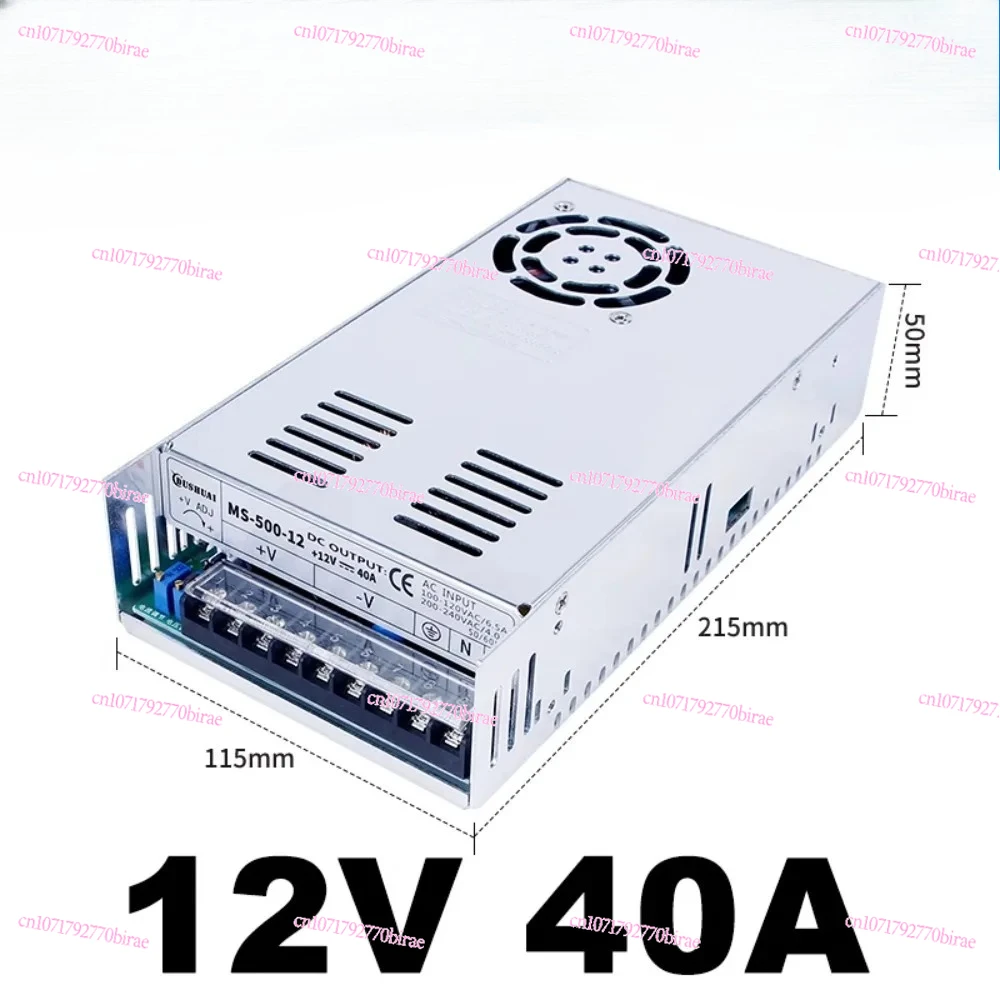 

S-500W1000W1500 High Power Switching Power Supply 220 To 12V24V36 Volt 48 DC Transformer