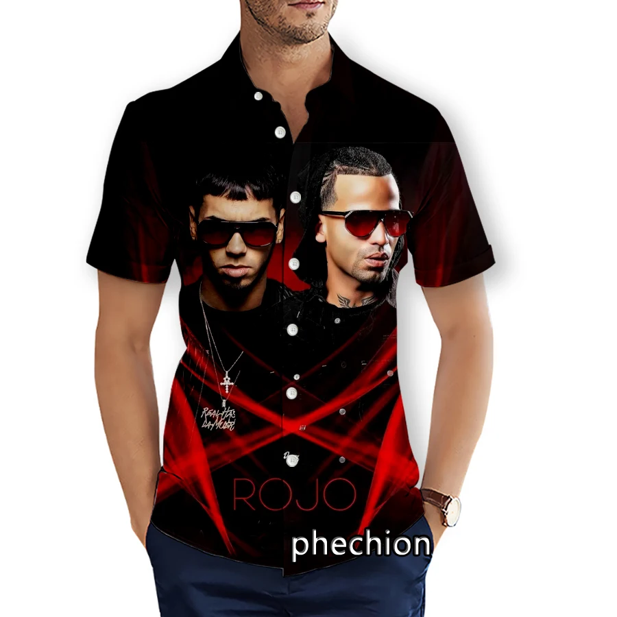 

phechion Mens Short Sleeve Beach Shirts Free Anuel AA 3D Print Casual Shirts Fashion Streetwear Men Tops X277