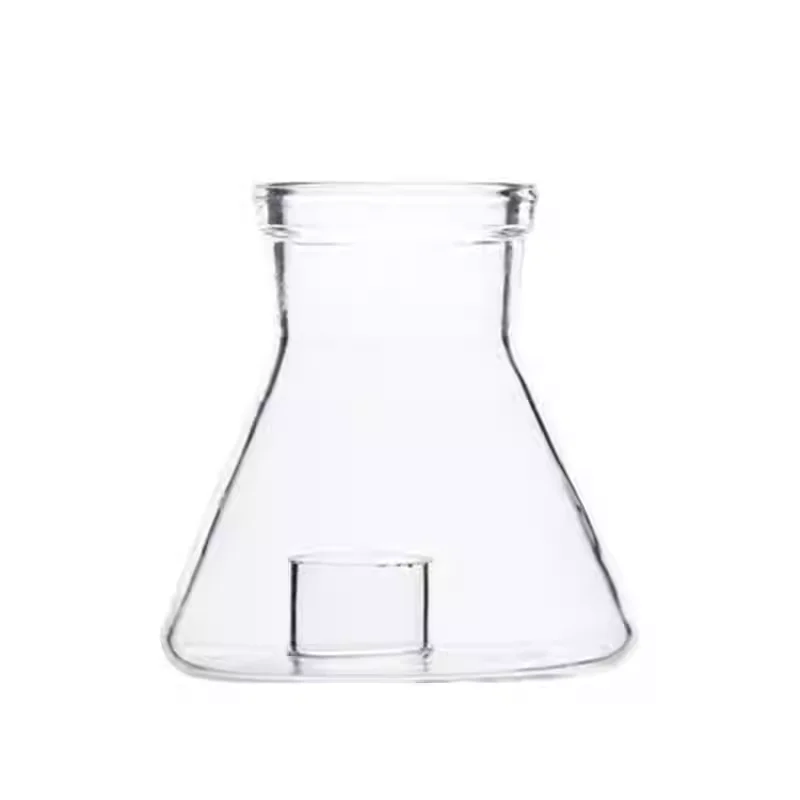 Glass carbon dioxide reaction bottle suitable for ammonia washing part of fertilizer plant