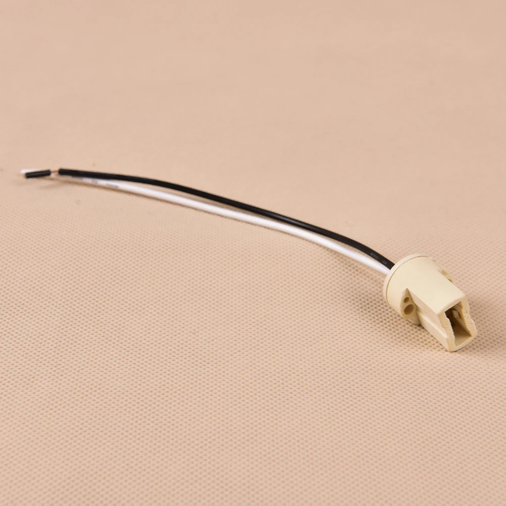 HMA73-1pc 150 มม.250V 2A ซ็อกเก็ตเซรามิค G9 ประเภทหลอดฮาโลเจนผู้ถือ G9 ฐานโคมไฟ