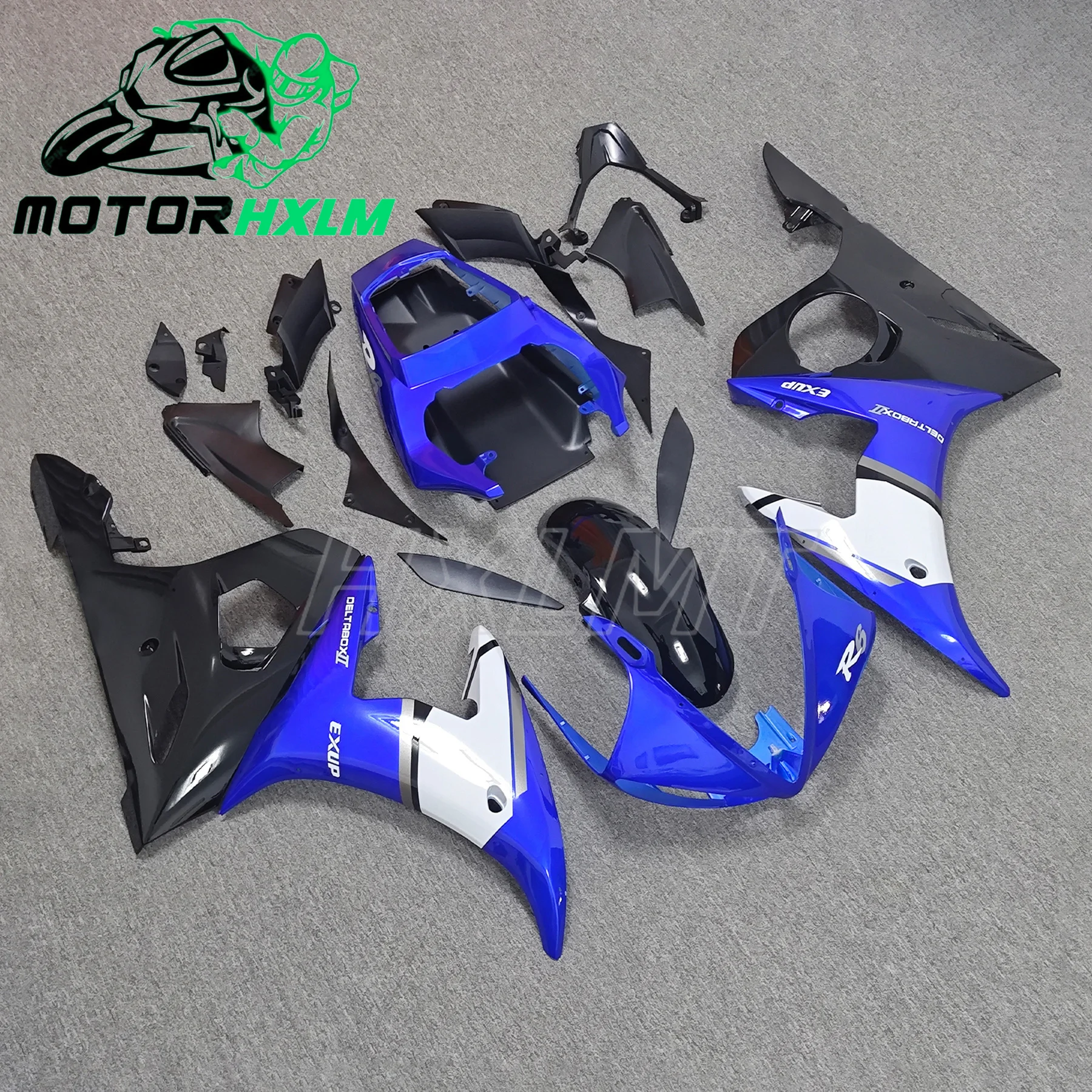 

Высококачественный комплект обтекателя кузова для Yamaha YZF R6 2003-2005, полный комплект обтекателя, комплект обтекателя, литой АБС-пластик