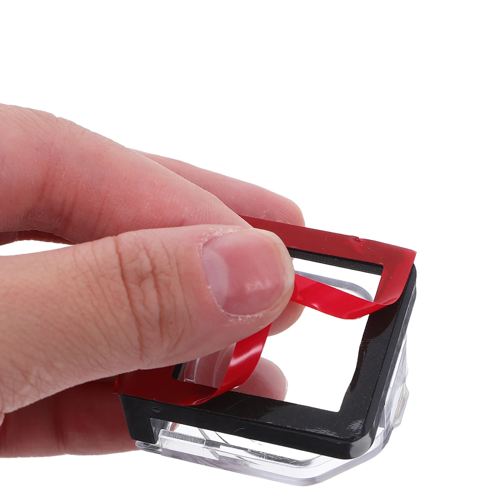 

2pcs Protective Cover For 38 X 34Mm Power Button Switch Transparent Pc Push Button Protector Durable Waterproof Wear-Resistant