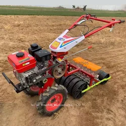 vegetable seeder machine Cabbage Radish Onion Vegetable Seed Seeding Machine Gasoline self-propelled multi row seeder