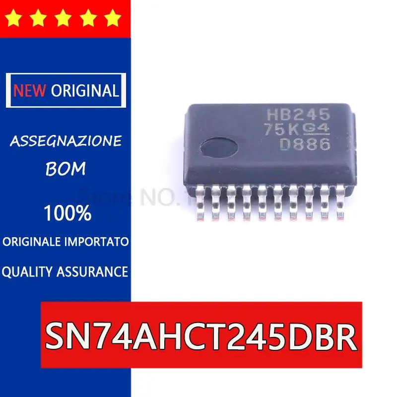 5pcs original SN74AHCT245DBR HB245 Transceiver chip  SSOP20 Transceiver chip patch SSOP20 thick body