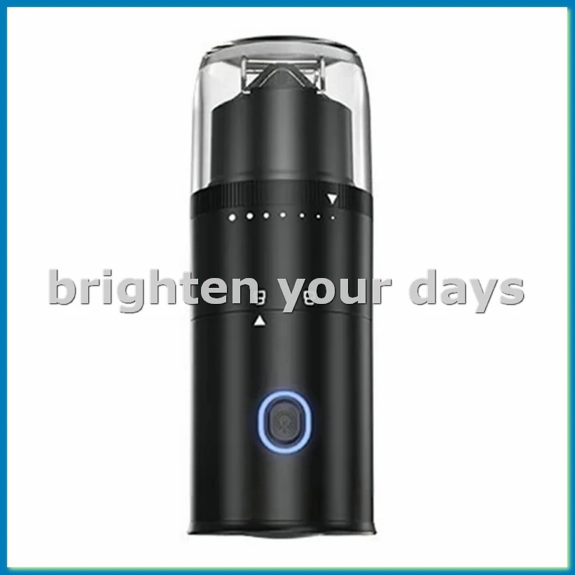 Coffee Grinder for Outdoor Household Use,Detachable Lid, Adjustable Thickness for Adding Beans,Electric Coffee Grinder,A-A63M