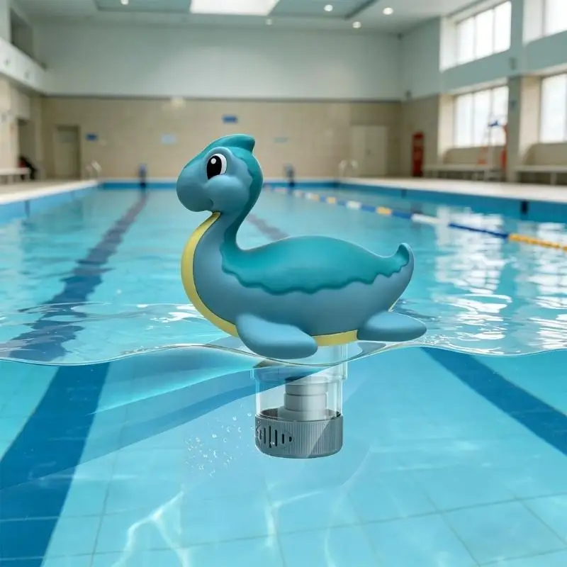 Mini Swimming Pool Chlorine Tablet Dispenser For Pools And Water Features Easy To Use And Store 24BD
