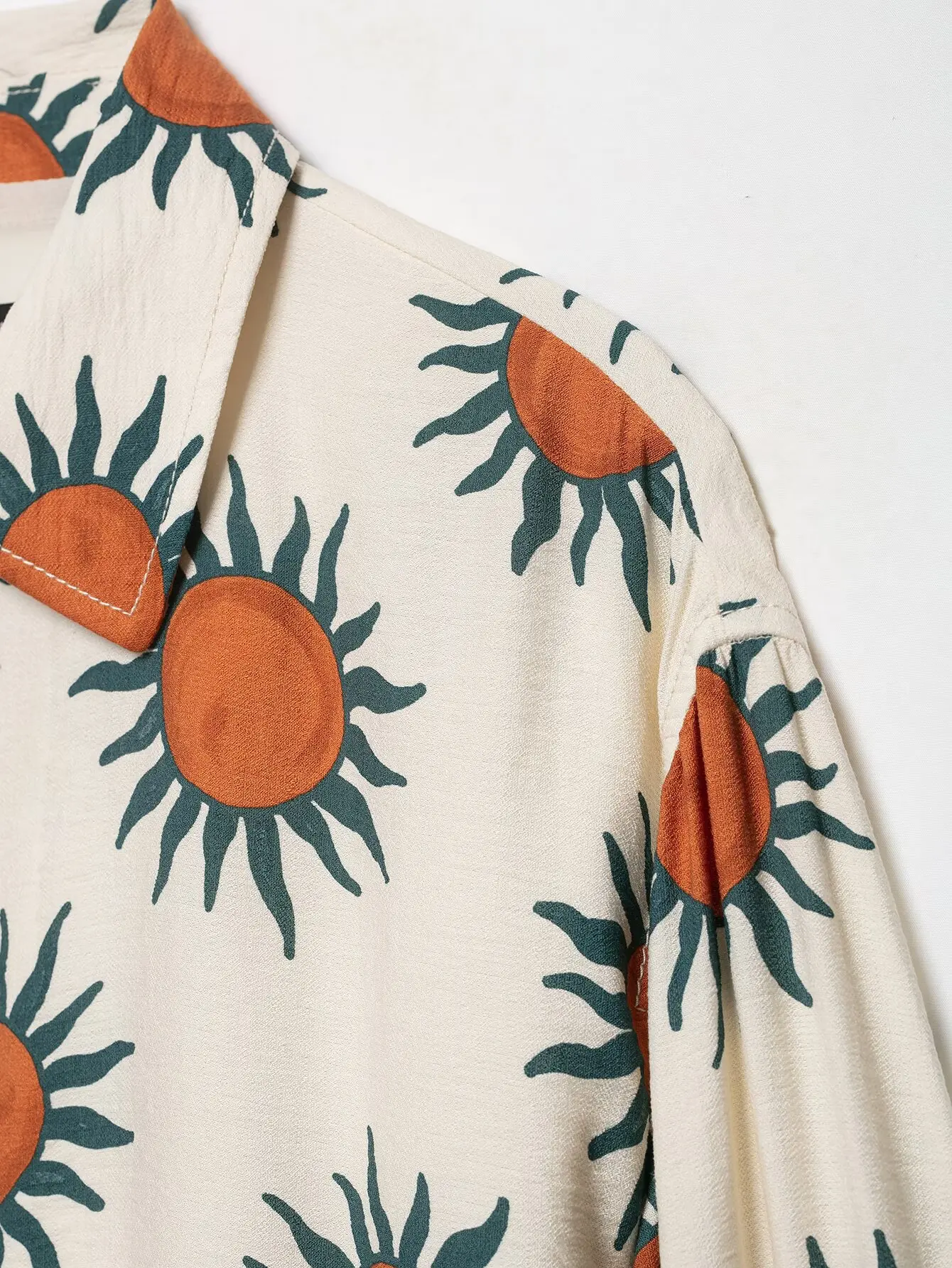 KONDALA Schicker Print Herbst Damenanzug Reißverschluss-Pilotenjacke + Vintage Langer Rock Elegante Urlaubsmode 2026 Streetwear Damen-Set – Detail 10