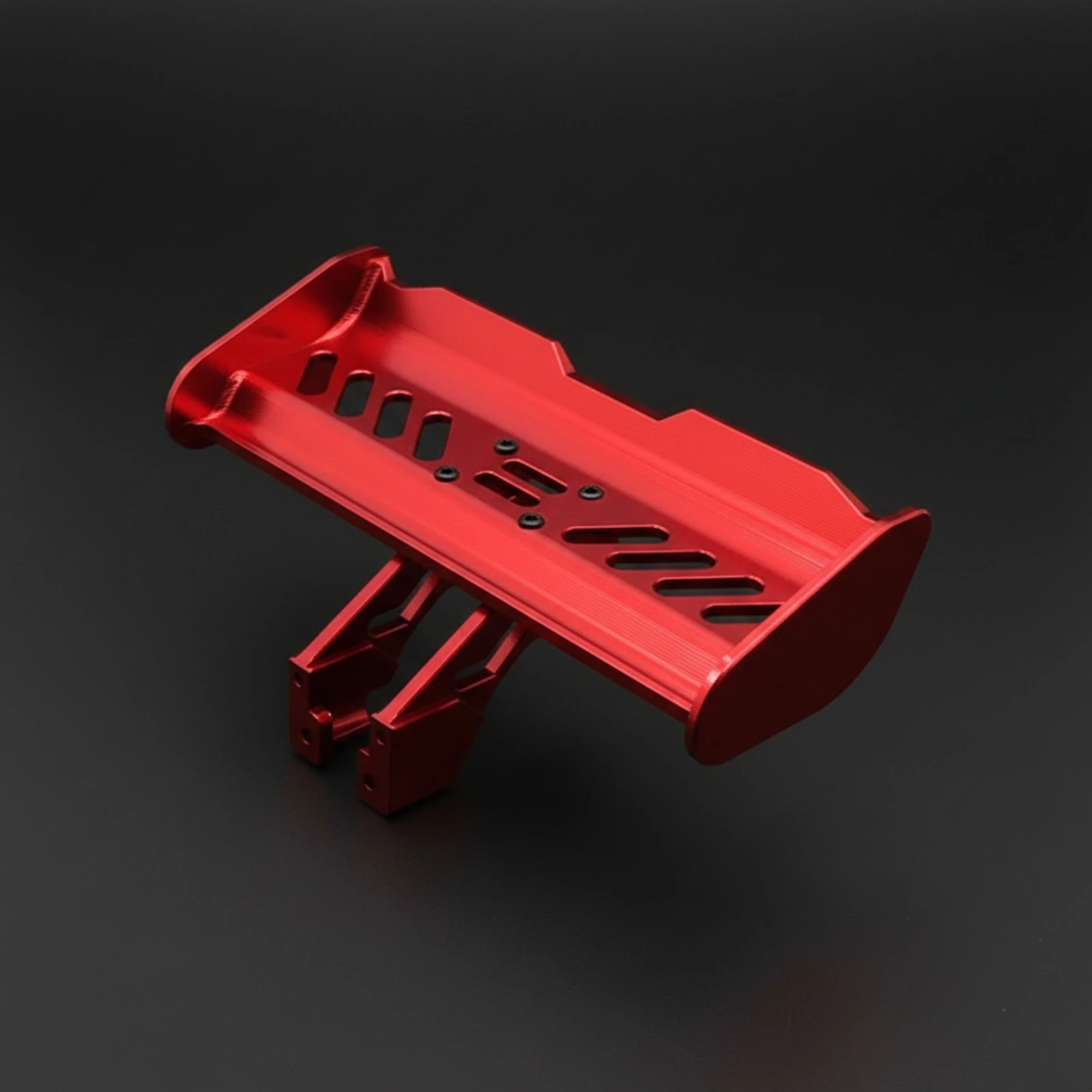 6061 Aluminum Wing Support Assembly High Quality RC Car Rear Wing with Mounting Brackets Track-Ready Easy to Install