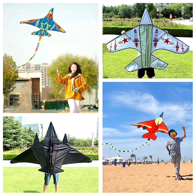 Free Shipping plane kites flying children kites airplane kites toys for kids kites  aircraft kites factory futuristic plane