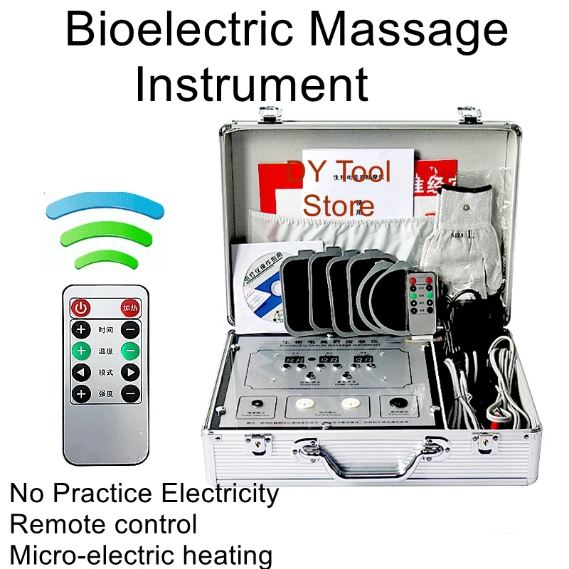 Remote balanced bioelectric massager multifunctional meridian dredging DDS human body cell physiotherapy repair instrument