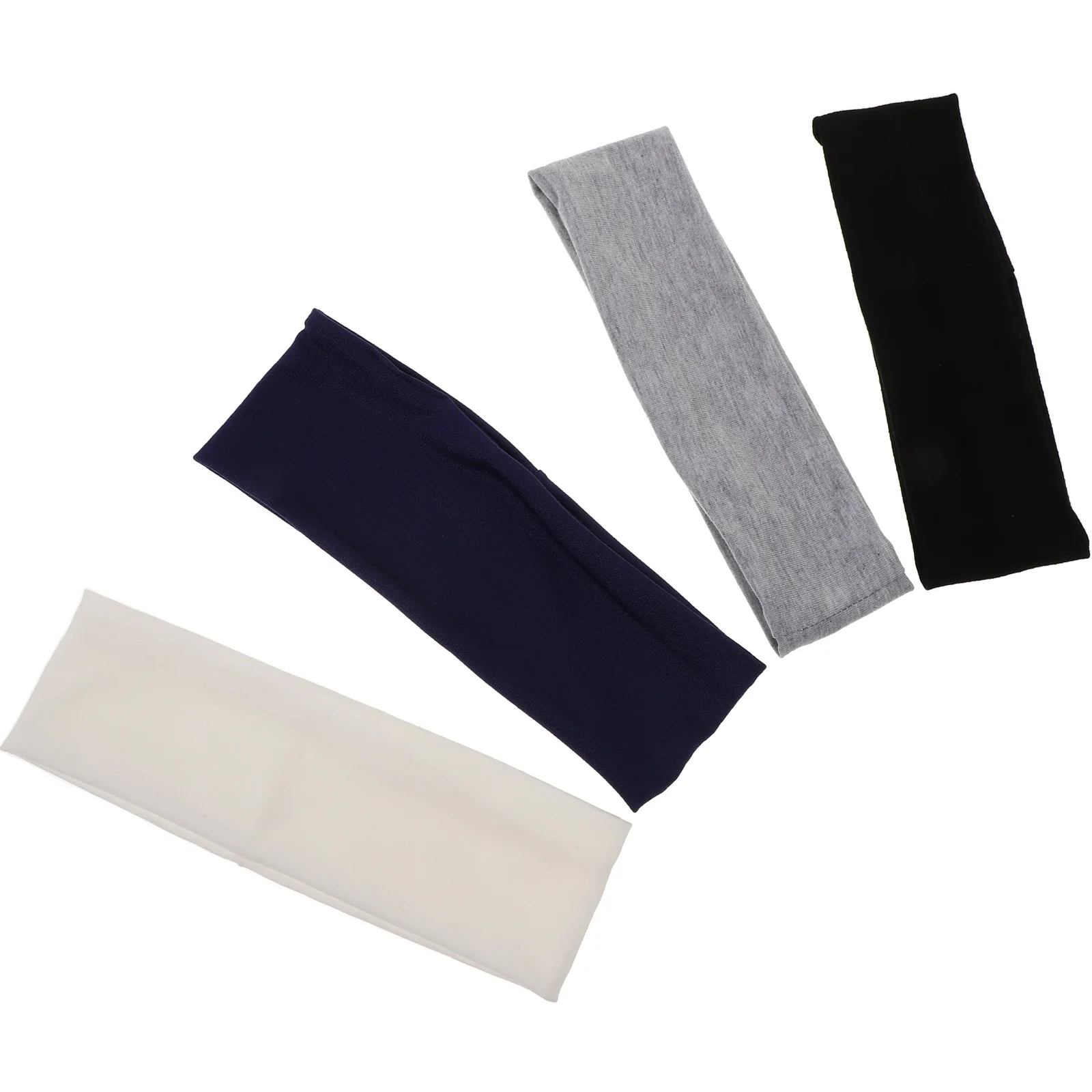 

4pcs Sports Headbands Yoga Elastic Sweatbands for Fitness Running Women Mens Exercise Scarf Hairbands Soft Breathing Antislip
