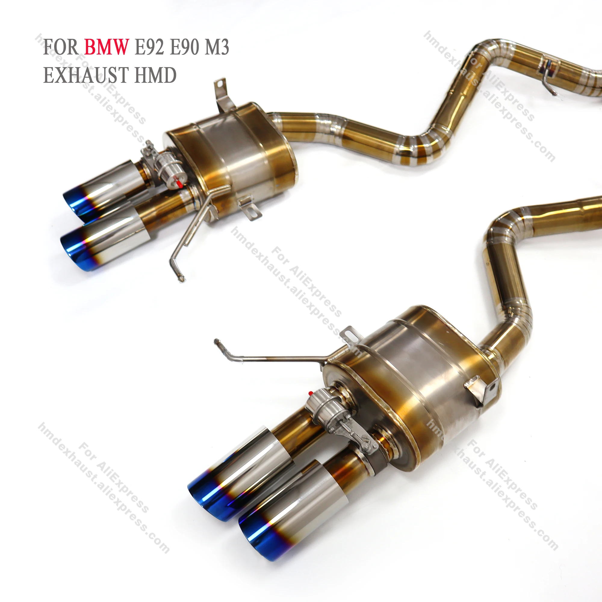 

HMD Catback for BMW M3 E92 E90 S65 4.0L Exhaust System Titanium Alloy Performance Muffler Pipe Car Accessories