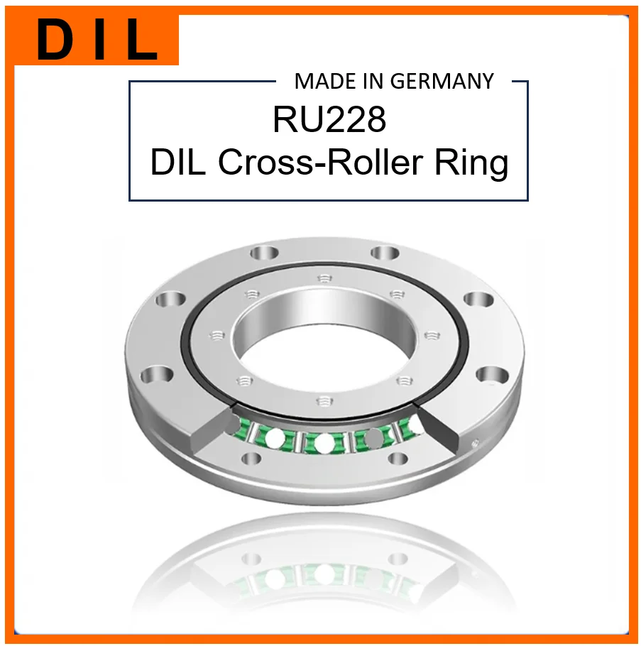 

DIL Germany cross roller ring RU228 RU228X RU228G RU228UUC0 RU228UUCC0 Inner and Outer Ring Type to replace THK or IKO bearing