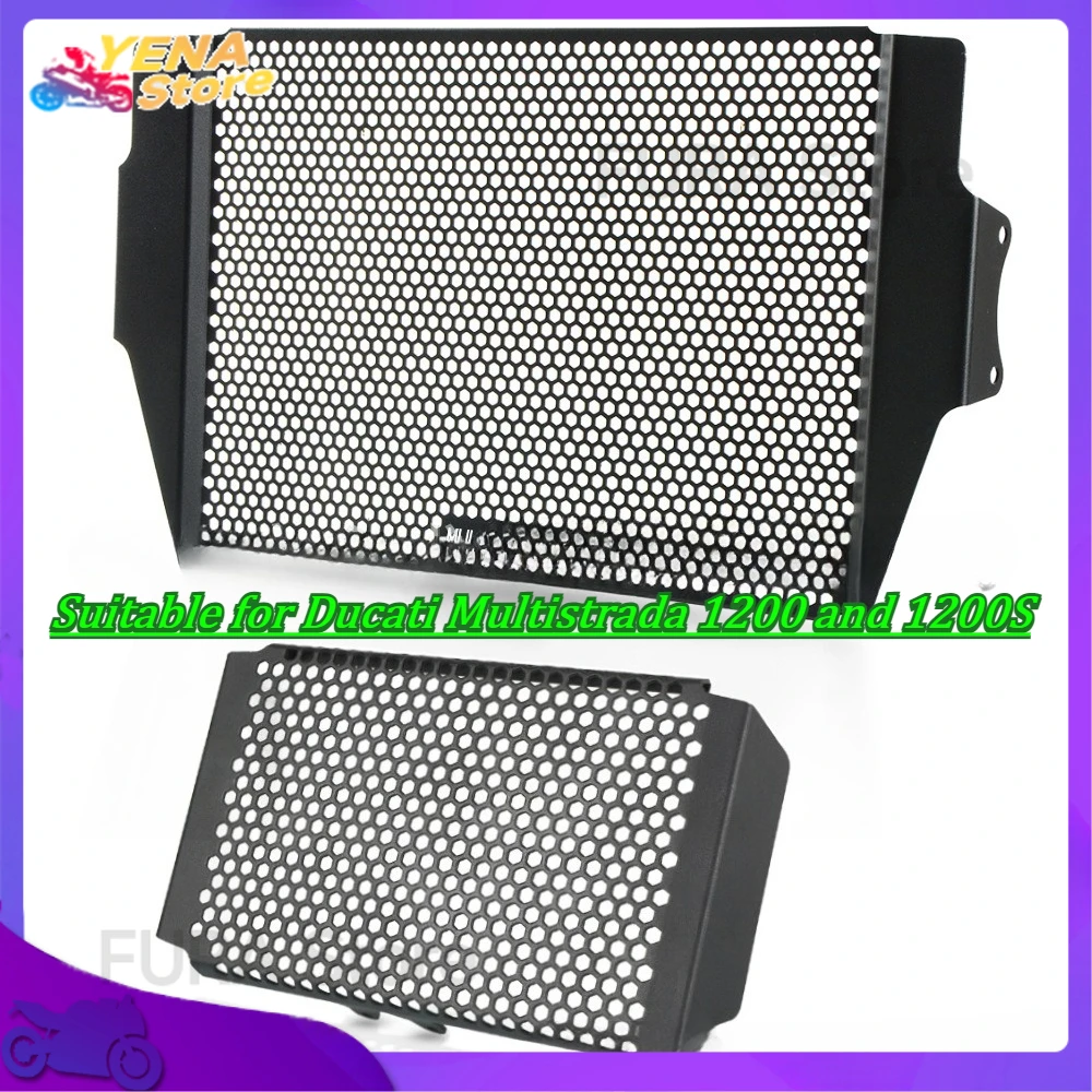 

Motorcycle radiator guard grille cover protector water tank guard accessory suitable for Ducati Multistrada 1200 and 1200S