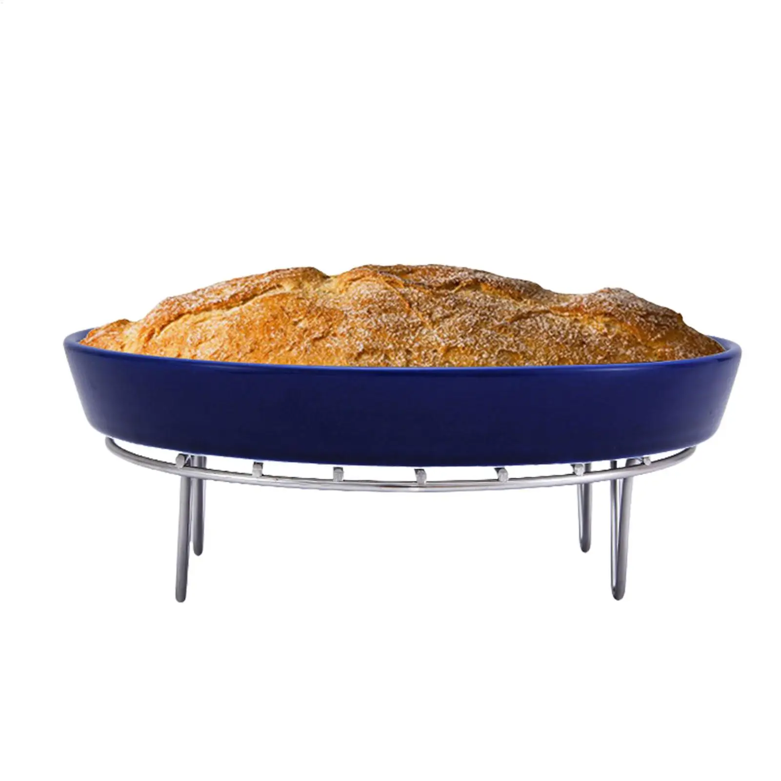 Stainless Steel Round Cooking Rack 6/7/8 Inches Oven & Air Fryer Rack For Even Cooking, Dishwasher Safe For Pizza, Chicken