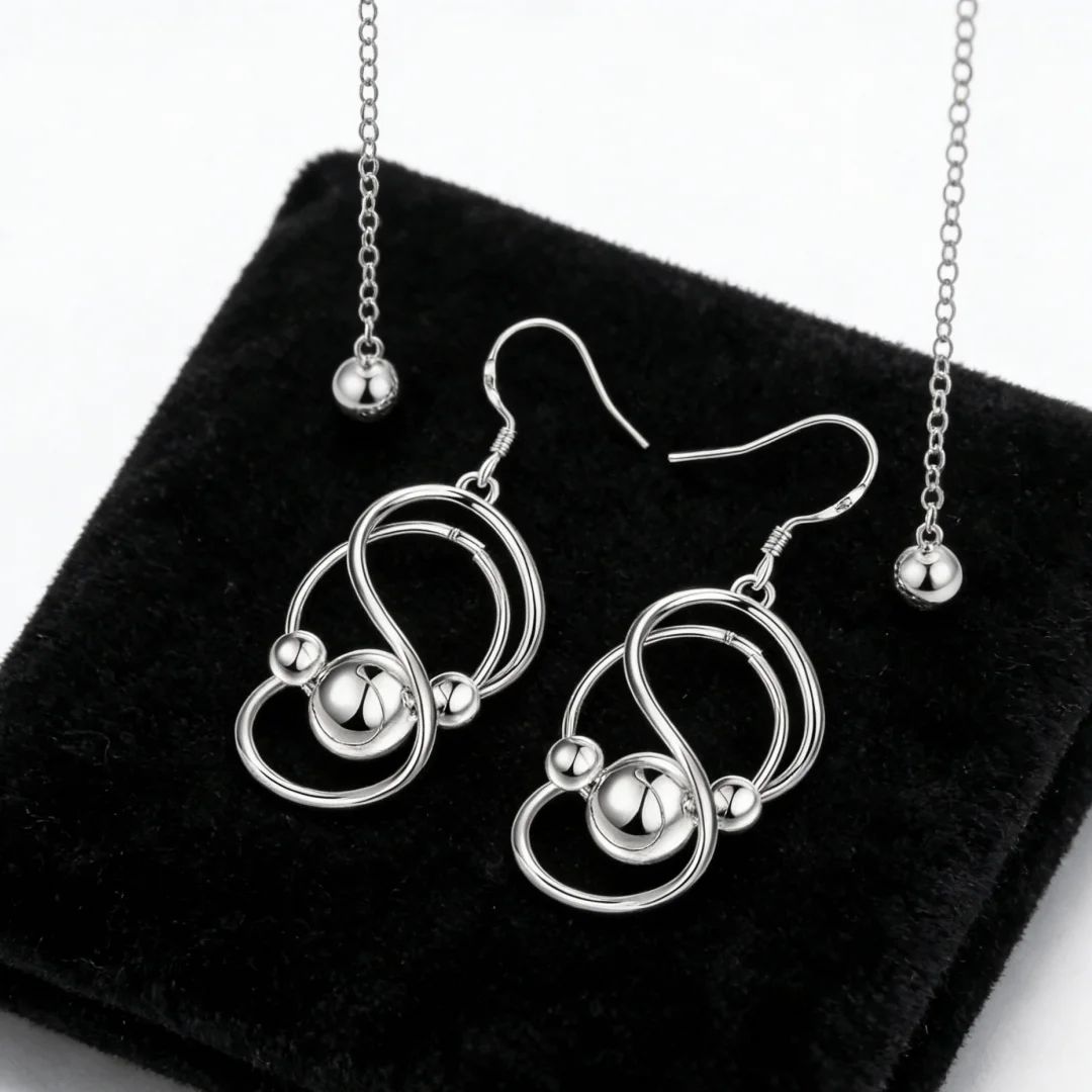 Hot charms elegant 925 Sterling Silver Trend Earrings for Women Fashion Holiday gifts Street all-match party wedding Jewelry
