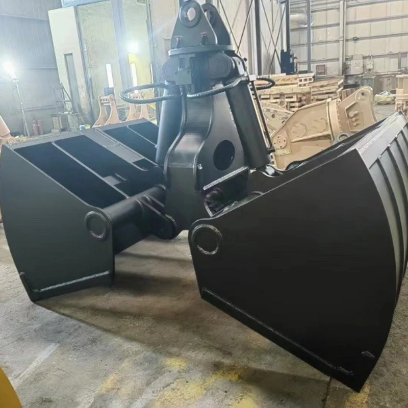 High Performance Wood Grapple Excavator Attachments Tool Farm Firewood Grapple Handler Grabbing Wood Grab Machine for Mexico