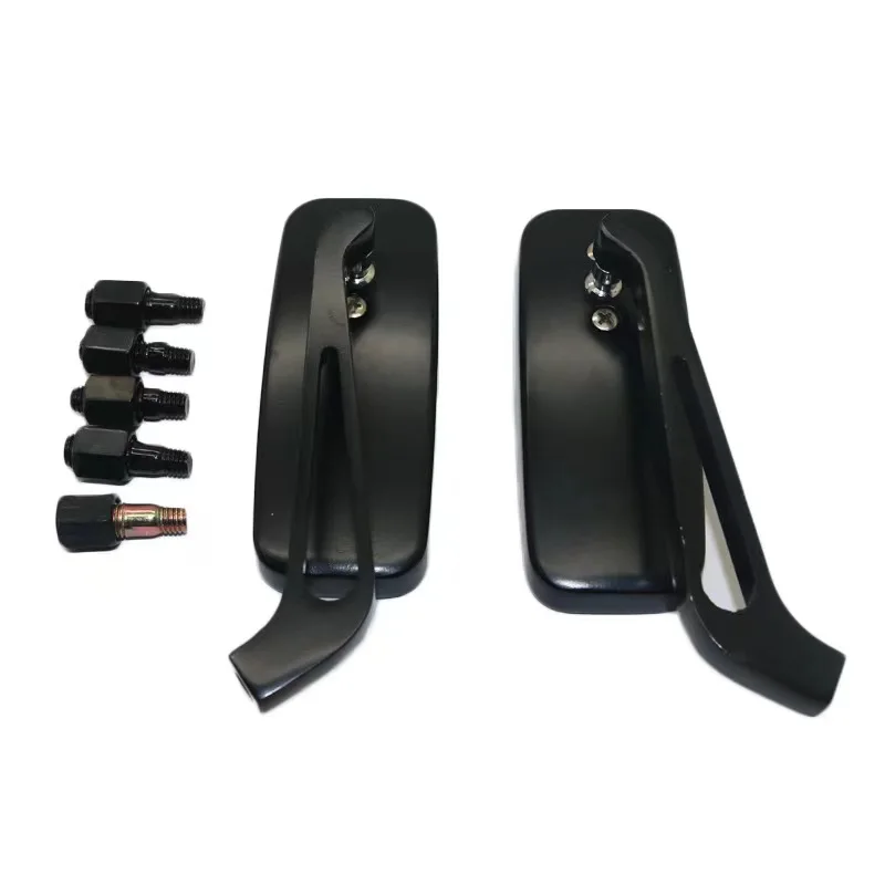 Adjustable Side Mirror Anti-Glare Motorcycle Rearview Mirror With 8mm/ 10mm Threads For Harley Honda Kawasaki Yamaha Suzuki