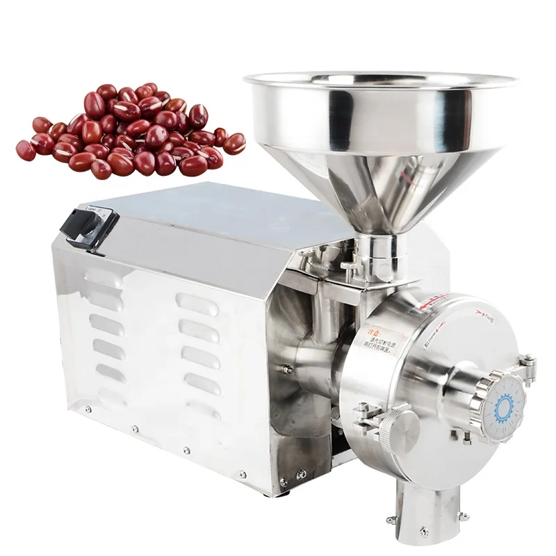 Peanut Walnut Smasher Machine Grain Mill Crusher Grain Crusher Machine Commercial High Power Grain Crusher Grinder