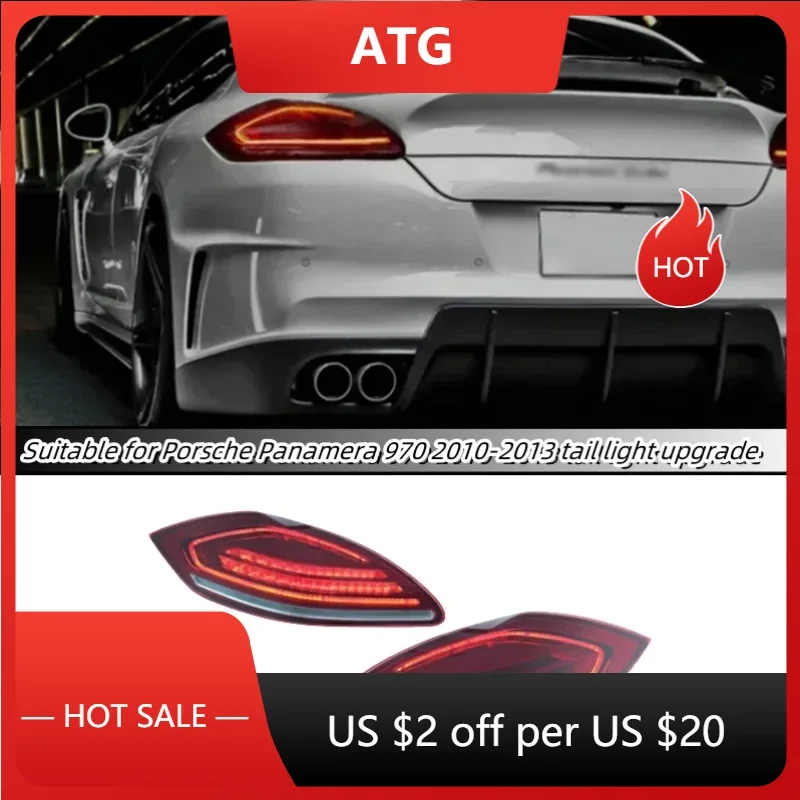 tail lights suitable for Porsche Panamera 970 2010-2013. Newly upgraded tail lights