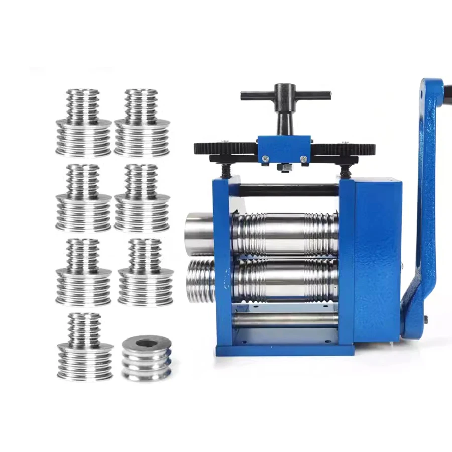 

7 Bangle Shapers New Arrives Jewelry Tool Equipment Rolling Mill Machine Manual Rolling Mill Machinery Roll Mill